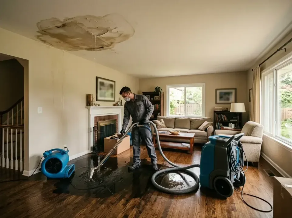 attic-pipe-burst-ceiling-drip-008 — frequently asked questions, Water Damage Restoration & Carpet Care in Clayton, DE